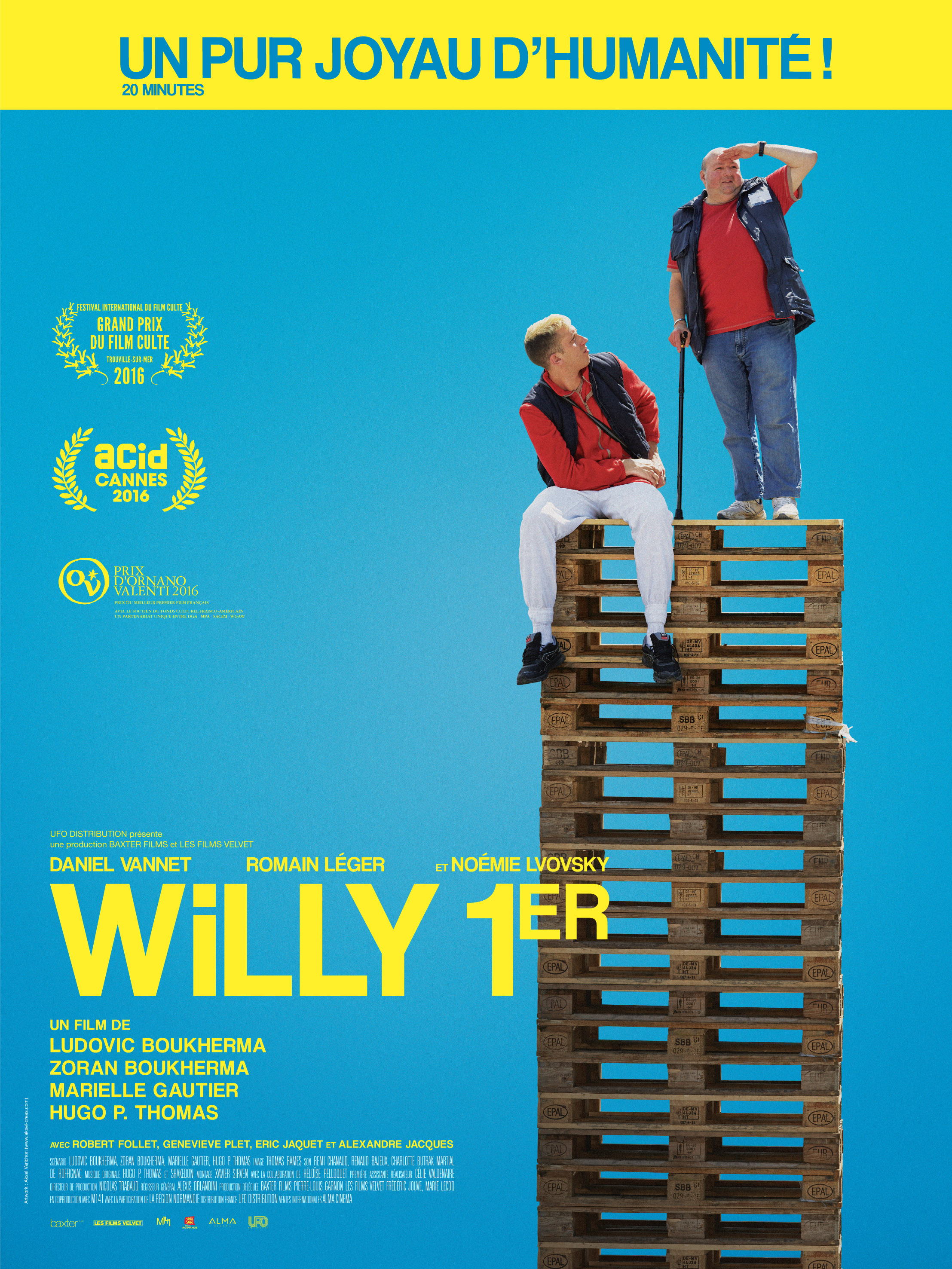 Audiodescription du film Willy 1er — long métrage accessible aux personnes malvoyantes